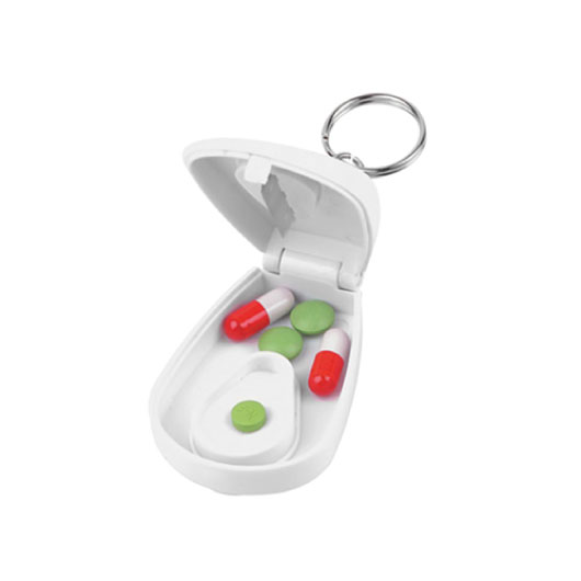 Promotional Pill Cutter Keyrings Promotion Products